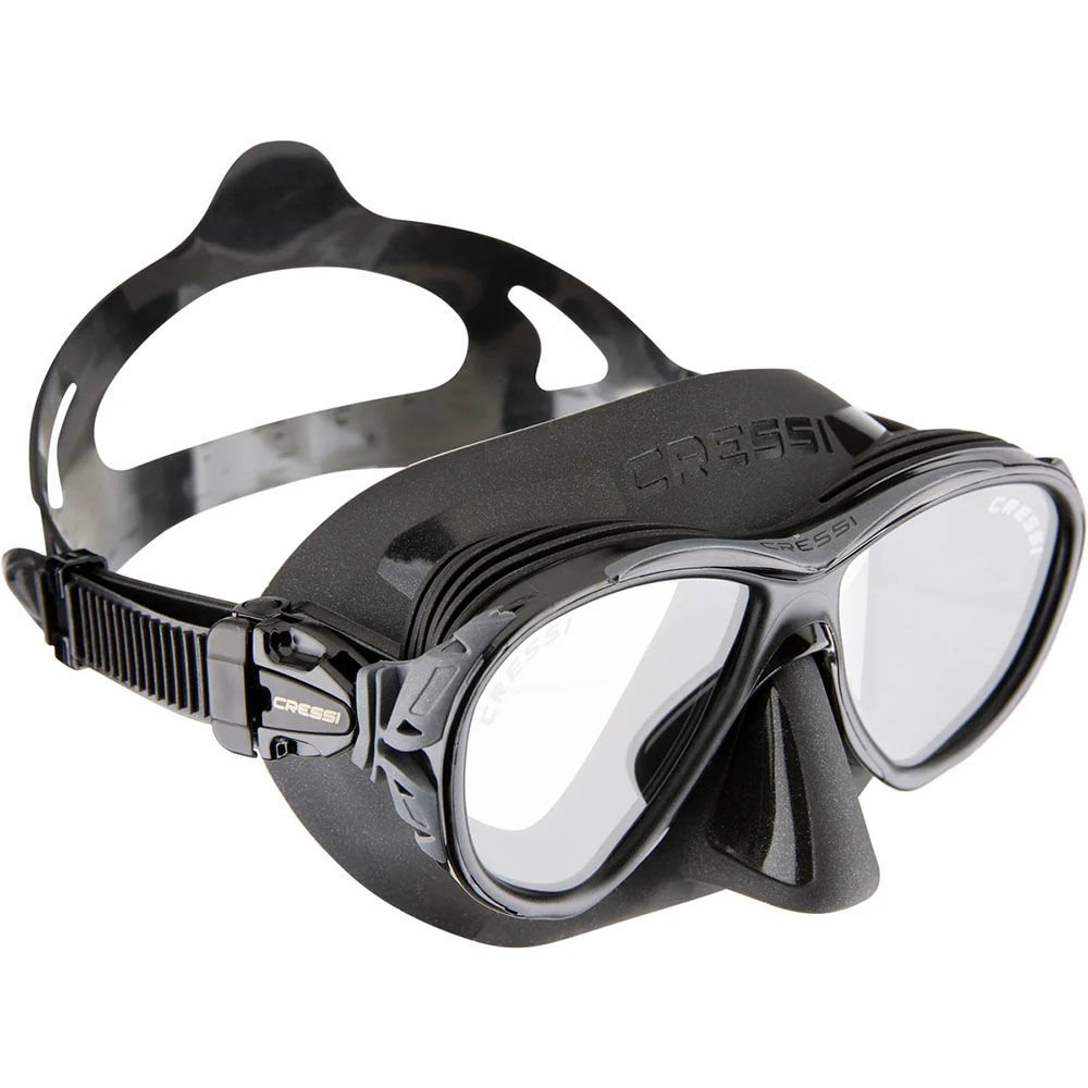 Cressi Naxos Dalış Maskesi BLACK-BLACK