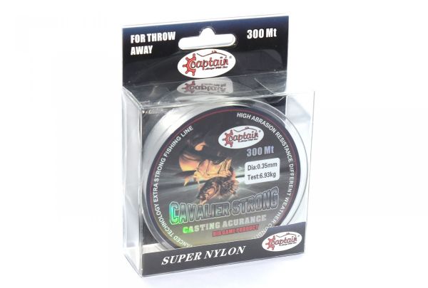 Captain Cavalier Strong 300mt Monofilament Misina Beyaz 0.30 mm