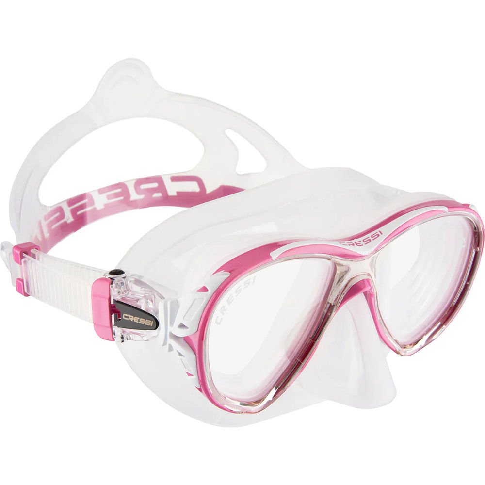 Cressi Naxos Dalış Maskesi CLEAR-PINK