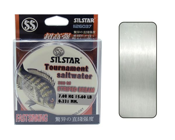 Silstar 1126 Tournament 300mt Monofilament Misina Beyaz 0.40 mm