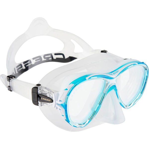 Cressi Naxos Dalış Maskesi CLEAR-AQUAMARINE