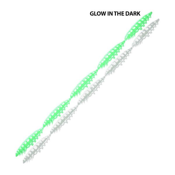 Libra Lures Larva Multi Cheese Suni Yem 000 - GLOW UV GREEN - 25MM