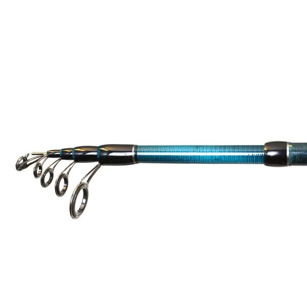 Captain 1641 Camelon Blue Tele Spin Kamış 4-19 & 5-21gr Atar 240 cm