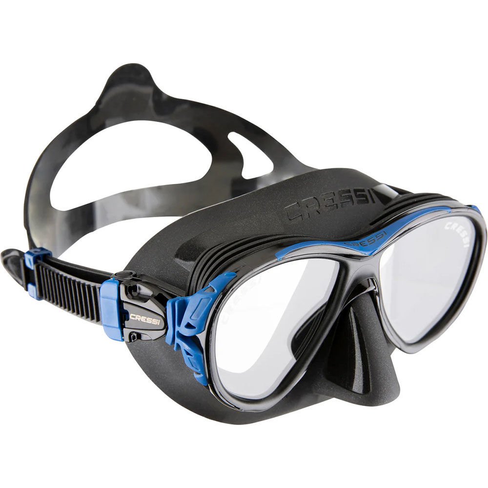 Cressi Naxos Dalış Maskesi BLACK-BLUE