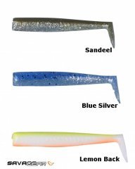 Savage gear LB Sandeel 20 cm (15 cm) Sahte Balık Lemon Back