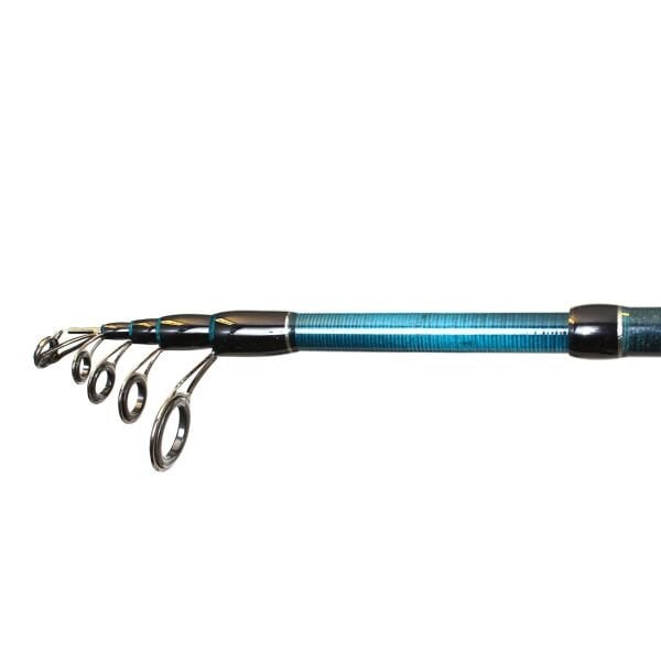 Captain 1641 Camelon Blue Tele Spin Kamış 4-19 & 5-21gr Atar 210 cm
