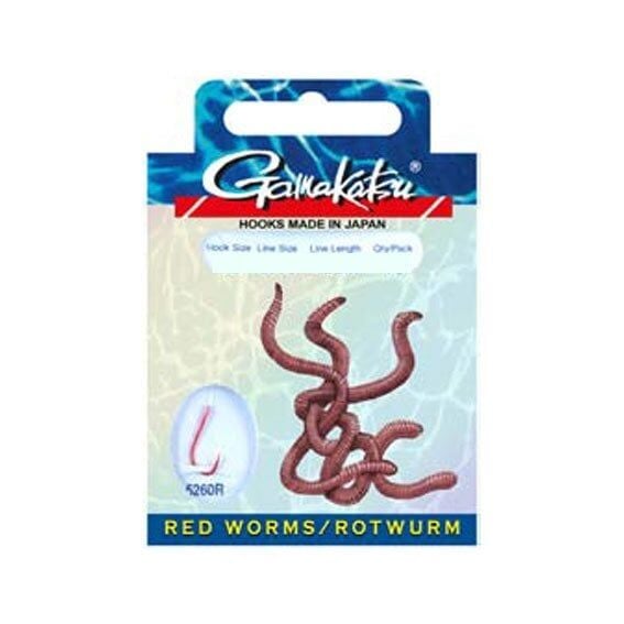 T.D. GAMAKATSU BKD-5260R Worm İğne Takımı 75Cm #10