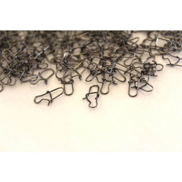 Captain 5014 İnox Sahte Balık Maket Klipsi Bl NikeL Snap 250li Paket 2