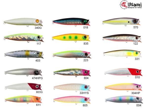 Usami Combo Pop 75F 6.2 G Maket Balık 403