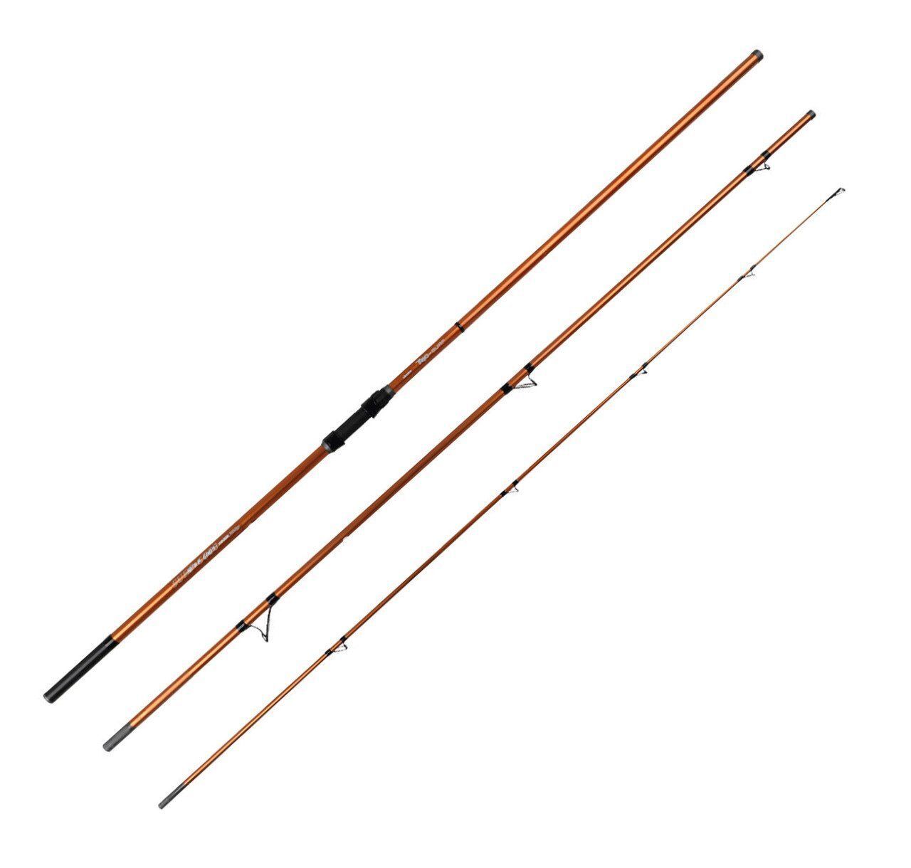 Okuma Trio Rex 420 cm 100-250g Atarlı Karbon 3 Parça Surf Kamış