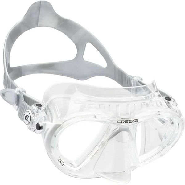 Cressi Nano Dalış Maskesi CLEAR-WHITE