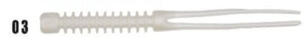 Wily Twitcher Renk:03 5.5cm Karides Aromalı Sıvılı Silikon Yem 20 Adet