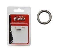 Captain 5146 Assist Halkası İnox 10'lu Paket Black Nikel