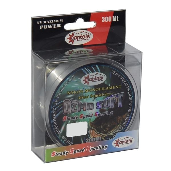 Captain Ozmo Soft 300mt Monofilament Misina Beyaz 0.35 mm