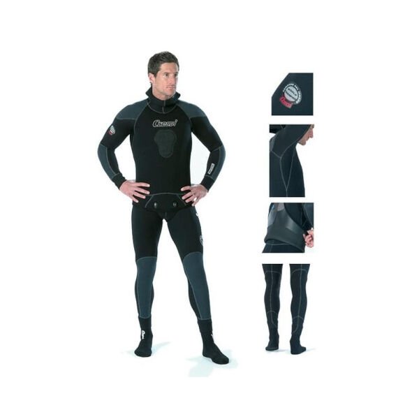 Cressi Competition Man Dalış Elbisesi Standart - 5MM NO:6