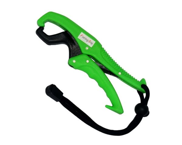Captain 7504 Grip Plastik Balık Tutucu  Askı İpli 15cm Yeşil