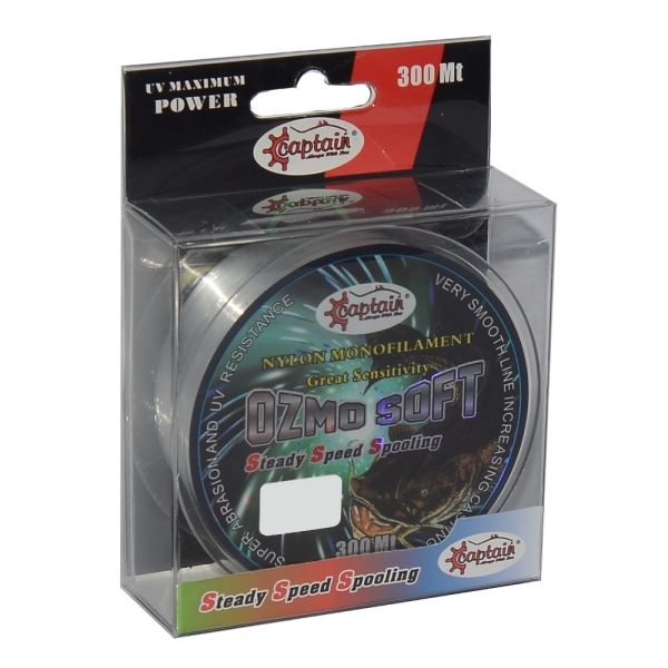 Captain Ozmo Soft 300mt Monofilament Misina Beyaz 0.40 mm