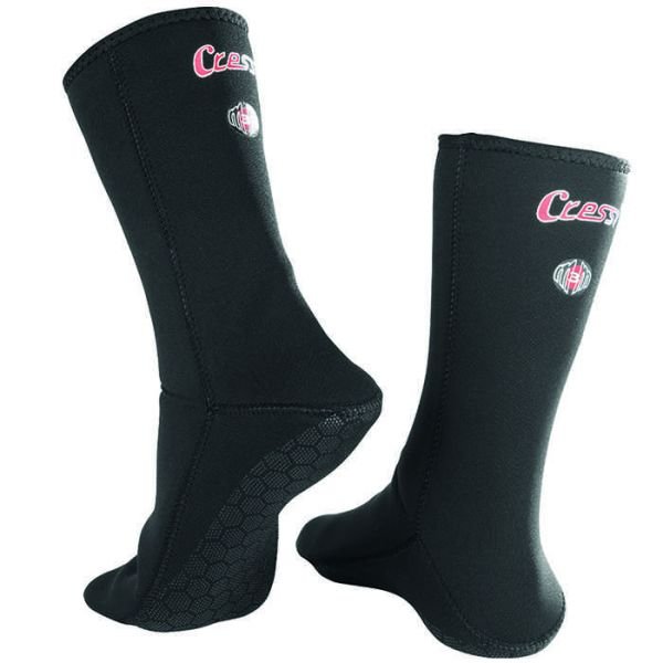 Cressi Metallite Dalış Patiği BLACK - 3MM-M