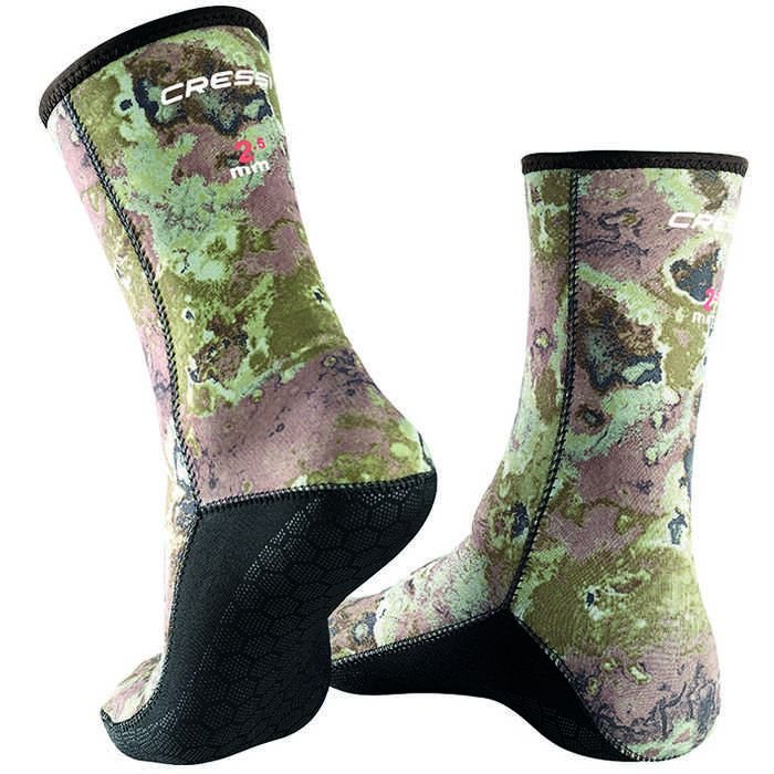 Cressi Metallite Dalış Patiği CAMO - 3MM-L