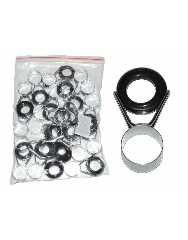 Captain Kamış Yedek Porselen Halka 20'li Paket Nikel Renk 40 mm