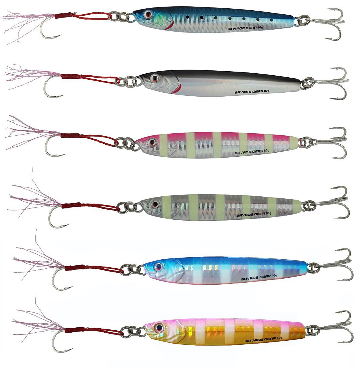 Savage gear 3D Slim Minnow 20 gr 7,5 cm Jig Sahte Balık Pınk Glow Zebra