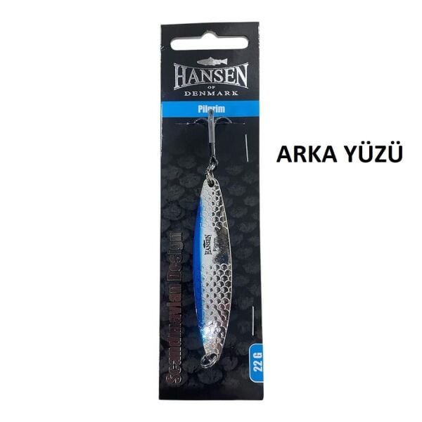 Hansen Pilgrim 7.8cm 22g Kaşık Silver/Blue