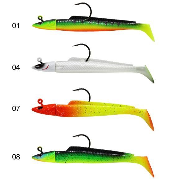 Captain 3533 Hiroshi Soft 12.5cm Levrek Silikonu Suni Balık 08