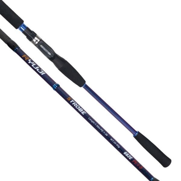 Ryuji Strobe CA 198 cm 20-80g Atarlı 2 Parça Tetikli Jig Olta Kamışı