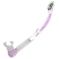 Cressi Alpha Ultra Dry Şnorkel CLEAR-BLACK-YELLOW