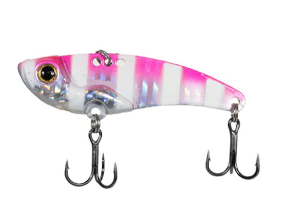 Ryuji Mirror Vib 22gr Metal Vibrasyon Pink Zebra Glow