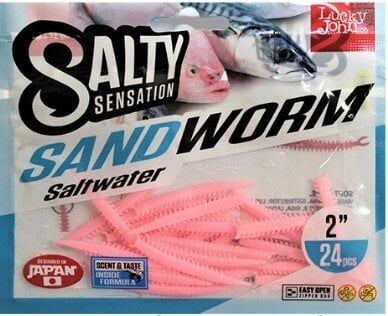 Lucky John Sandworm 2'' Kokulu Lrf Yemi 5 cm F05