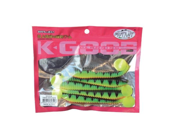 Mutant 3534 Typoon Soft 12cm Levrek Silikonu 5'li Paket Suni Yem 03