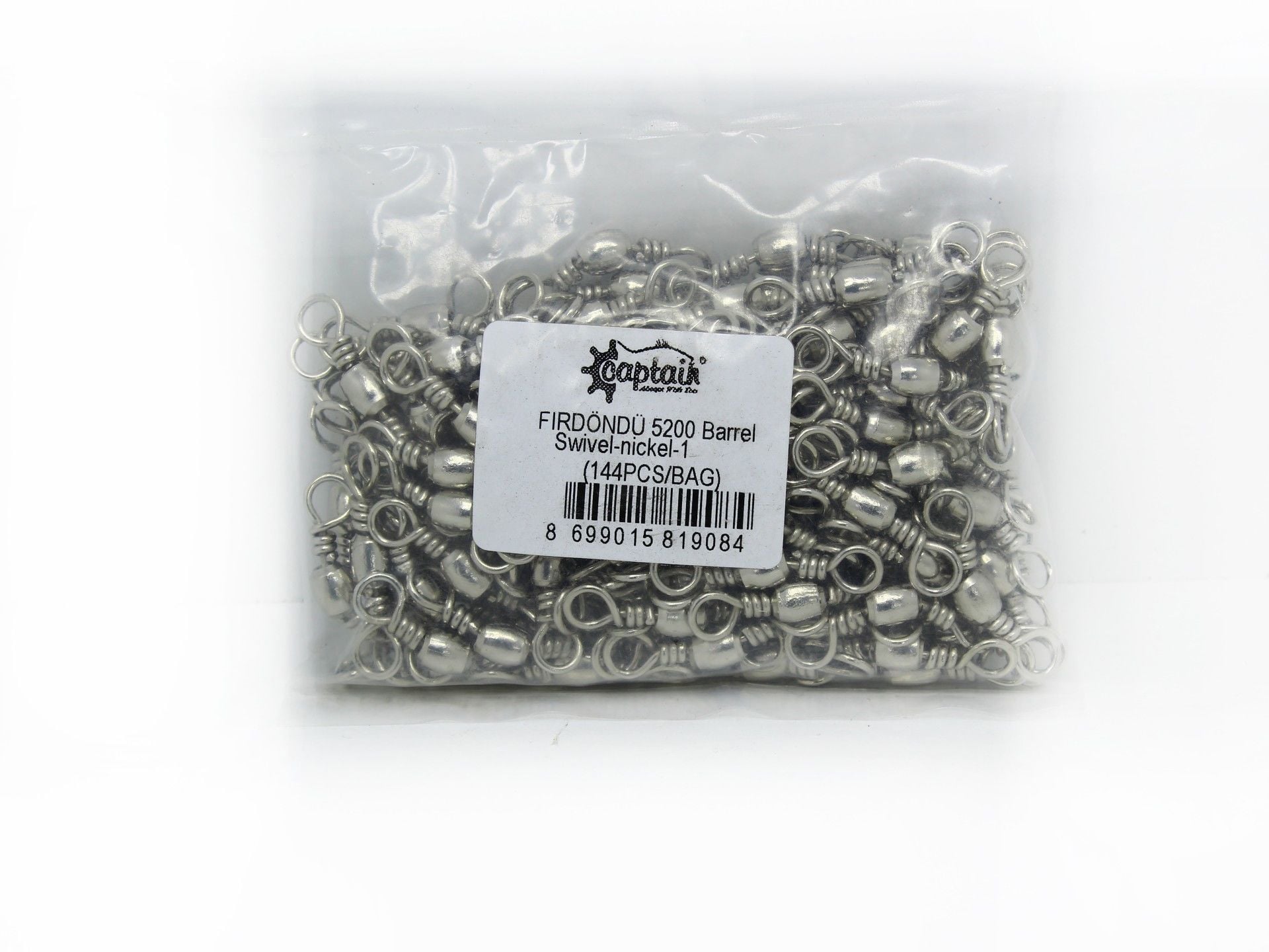 Captain 5200 Fırdöndü 144'lü Paket Nikel No:1