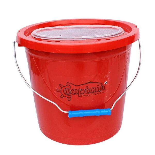 Captain Balıkçı Kovası Kapaklı Tek Kova 88 litre