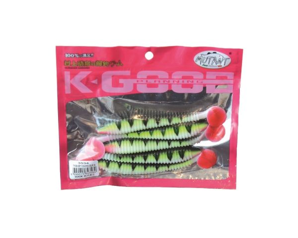 Mutant 3534 Typoon Soft 12cm Levrek Silikonu 5'li Paket Suni Yem 04