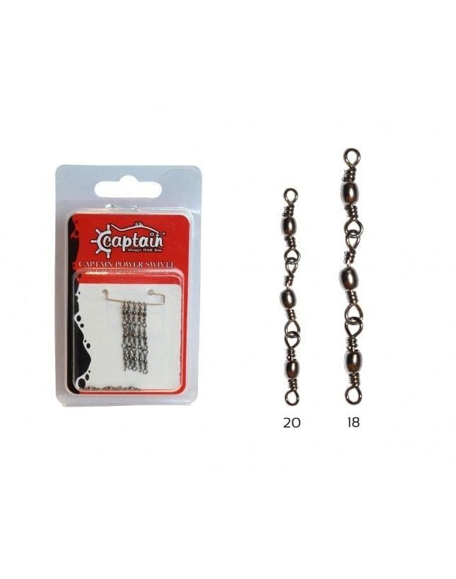 Captain 5100 3 Zincir Fırdöndü 5'li Paket Nikel No:18