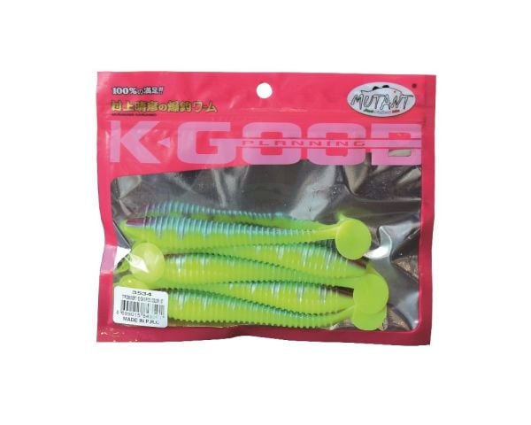 Mutant 3534 Typoon Soft 12cm Levrek Silikonu 5'li Paket Suni Yem 07