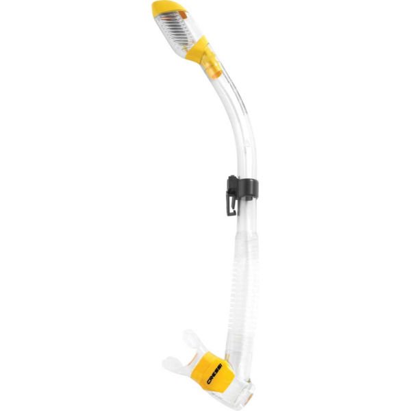 Cressi Supernova Dry Şnorkel CLEAR-YELLOW
