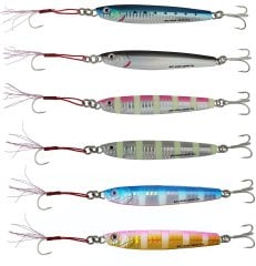 Savage gear 3D Slim Minnow 8gr 5,4 cm Jig Sahte Balık Glow Zebra