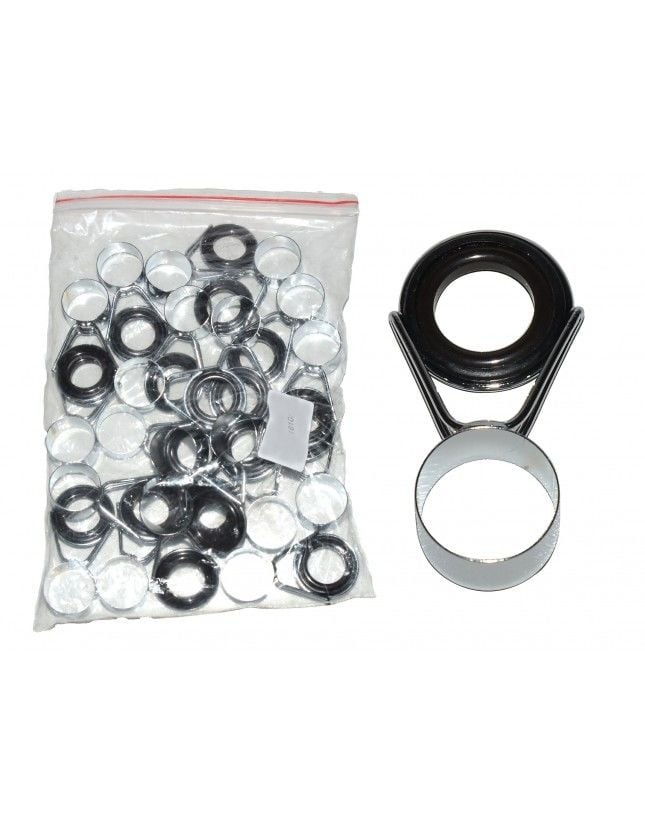 Captain Kamış Yedek Porselen Halka 20'li Paket Nikel Renk 80 mm