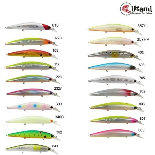 Usami Saroo 110S-SR 21.3G Maket Balık Renk:304HP