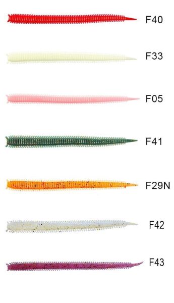 Lucky John Lugworm 2.5'' Kokulu Lrf Yemi 6.5 Cm F29N