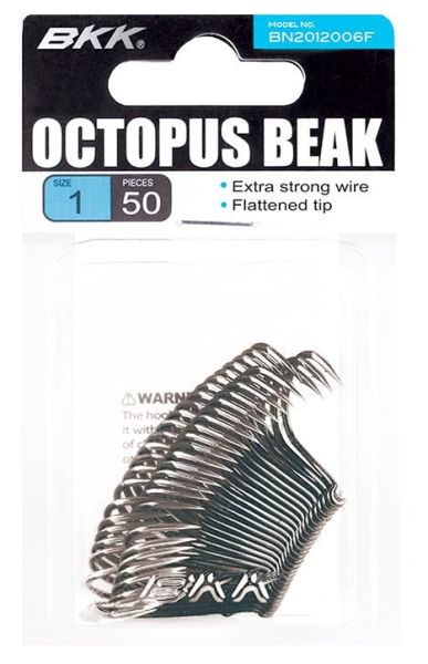 BKK Octopus Beak Olta İğnesi 50 Adet 3/0