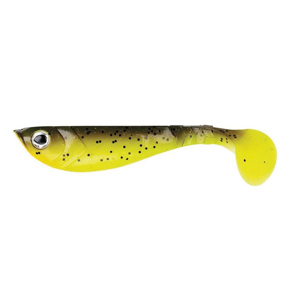 Berkley Powerbait Pulse Shad Sahte Balığı BROWN CHARTREUSE - 8CM-4LÜ