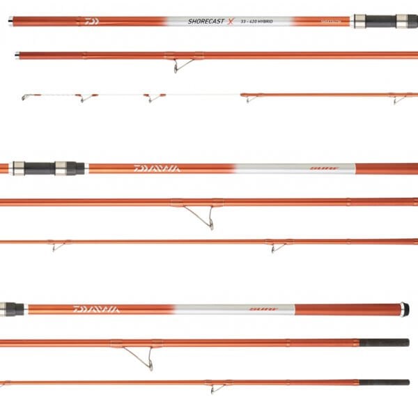 Daiwa New Shorecast 420 cm 100-225gr 3 Parça Surf Kamış