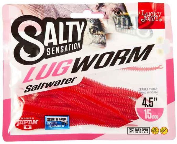 Lucky John Lugworm 4.5'' Kokulu Lrf Yemi 11.5 Cm F41