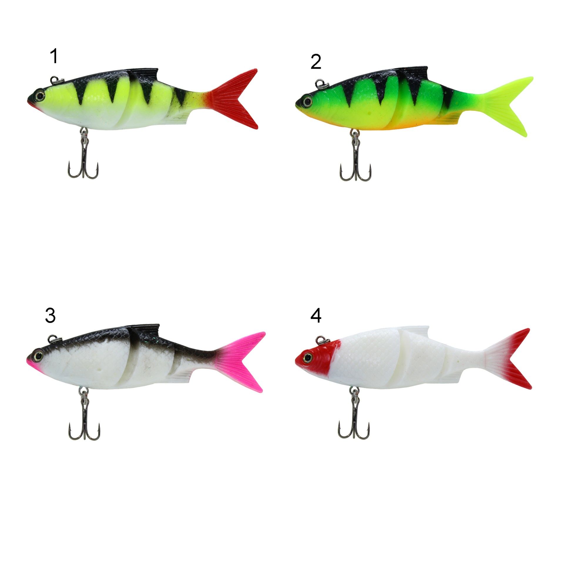 Captain 3539 Crafity Soft 10cm Turna Silikonu Suni Balık 3