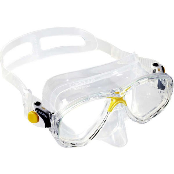 Cressi Marea Dalış Maskesi CLEAR-YELLOW - YETİŞKİN
