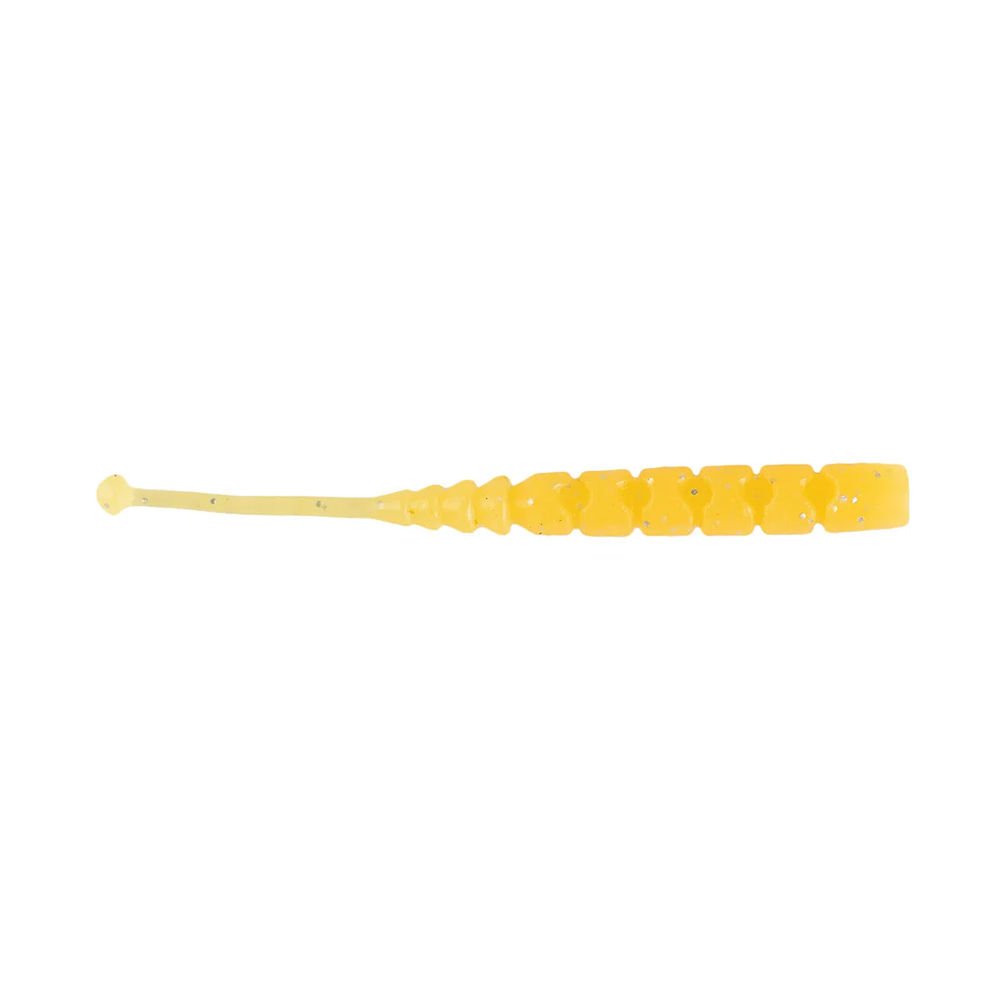 Mustad Aji Worm Ball Tail Silikon Kurt 008 - ORANGE LUMINOUS - 5CM - 12Lİ