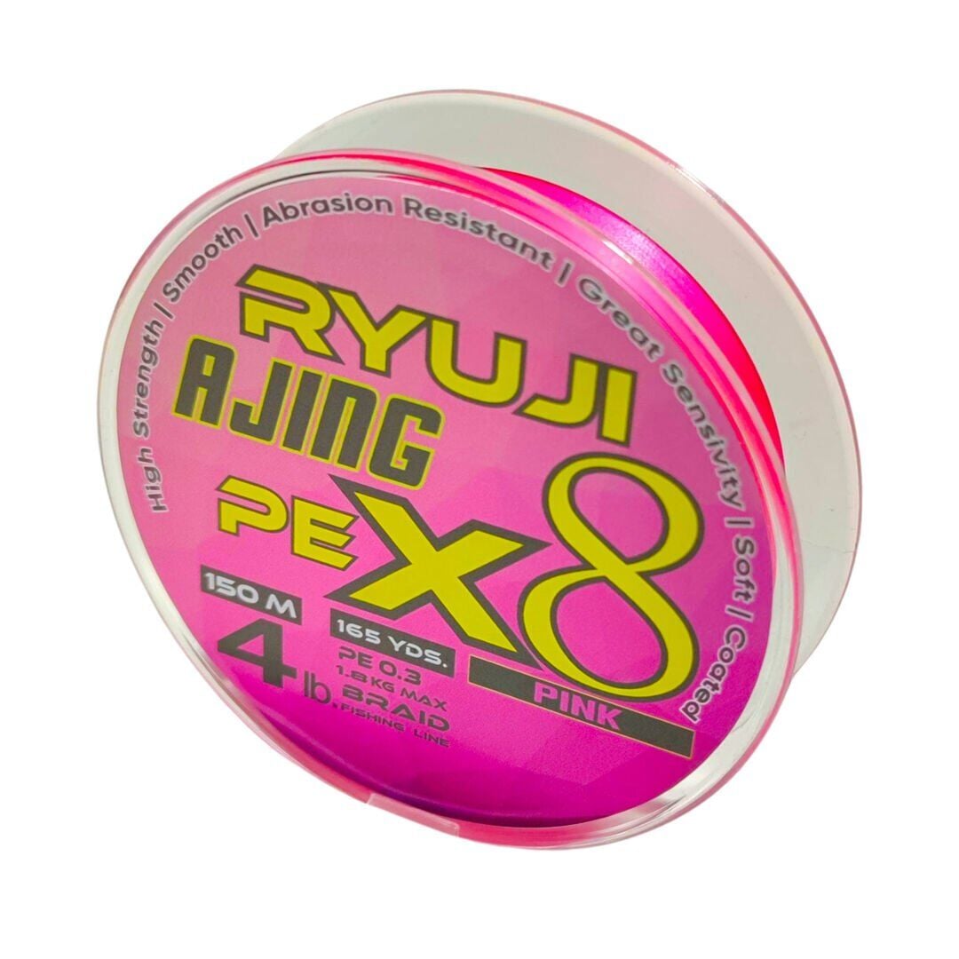 Ryuji Ajing X8 PE 0.4 150m Pempe 8 Örgü İp Misina 2.7kg Çeker